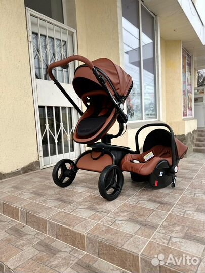 Коляска 3 в 1 Аулон Макс на 360