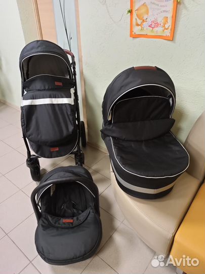 Стильная и компактная коляска Verdi Optima 3 в 1