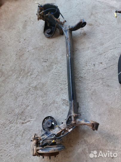 Балка задняя hyundai solaris 1