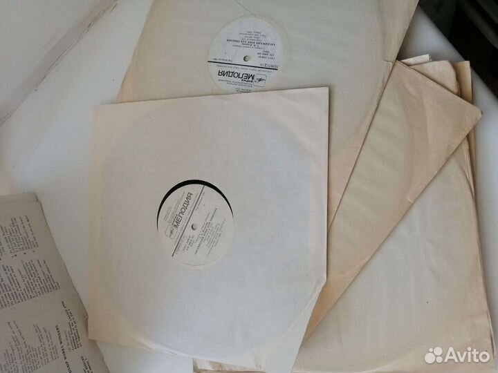 Английский яз на ретропластинках 9 шт