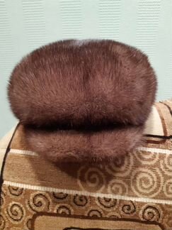 Меховая мужская кепка