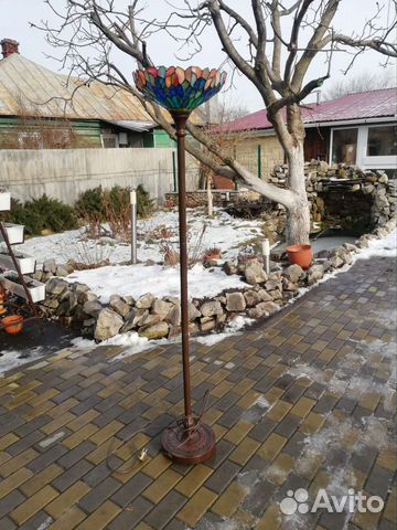 Винтажный торшер Тиффани