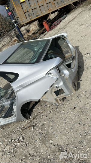 Задняя часть кузова на LADA Веста