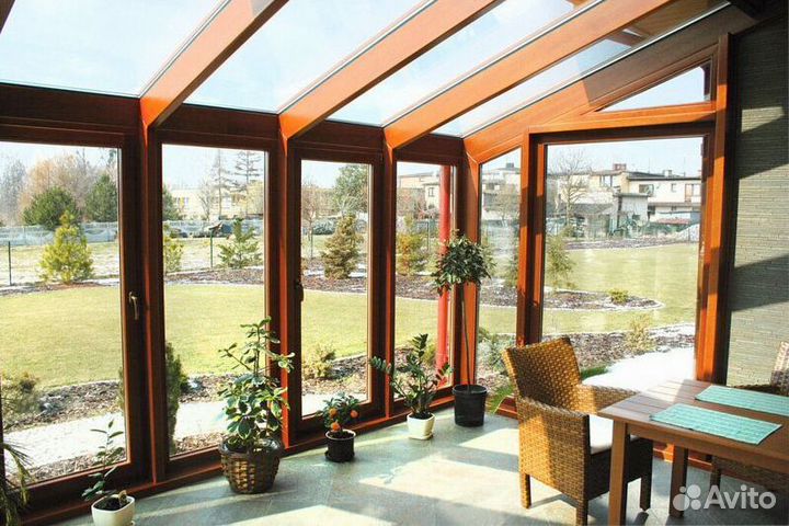 Безрамное остекление террасы