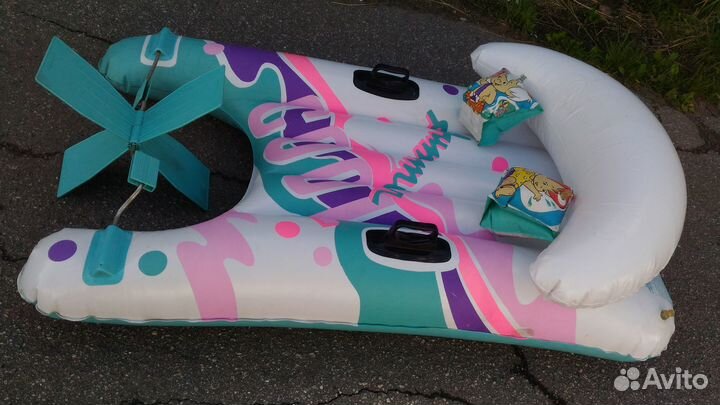 Надувная плавучая игрушка велосипед