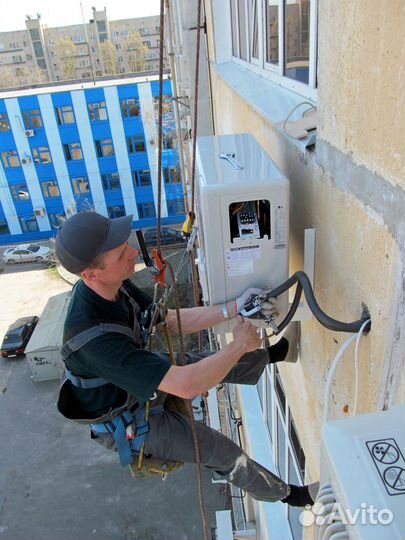 Монтаж, ремонт и чистка сплит-систем