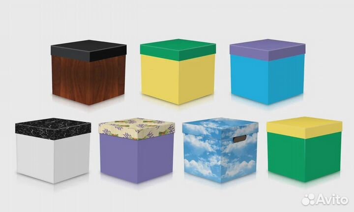 Подарочные короба, домашние короба, для хранеия