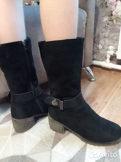 Полусапоги женские зимние 37