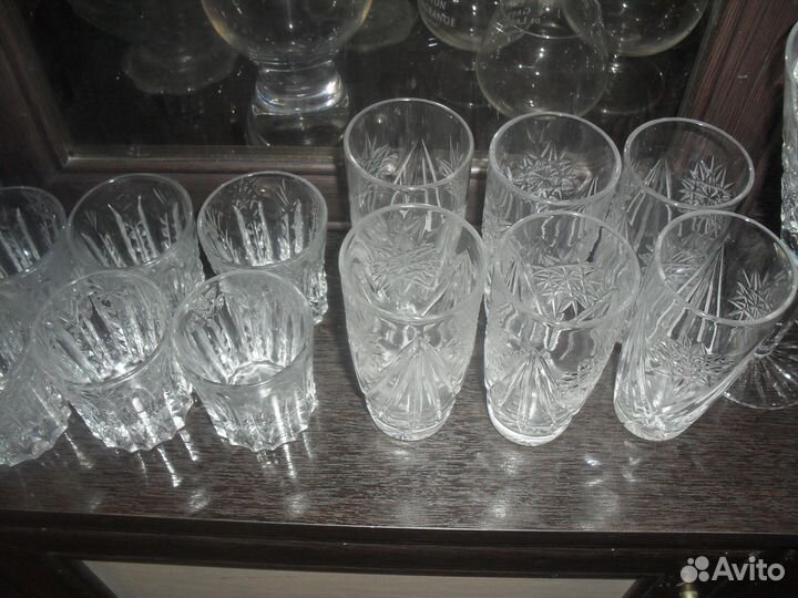 Стопки,стаканы,хрусталь СССР