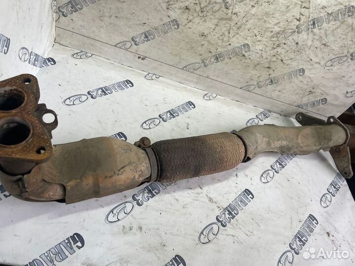 Приёмная труба глушителя Mitsubishi Outlander 1