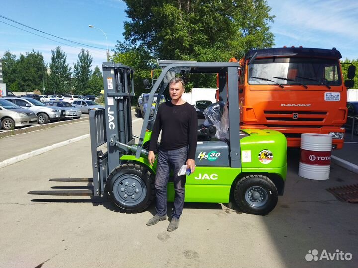 Вилочный погрузчик JAC CPD 30 HE, 2023