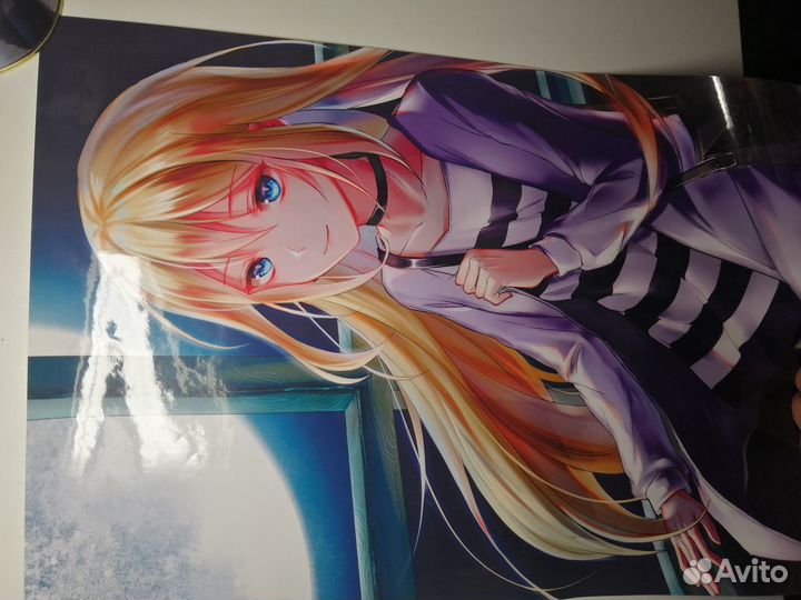 Аниме плакаты, значок, обложка на паспорт, наклейк