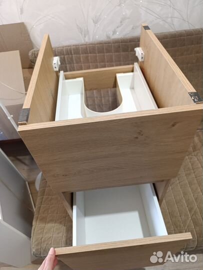 Тумба под раковину под стиральную машину Акватон