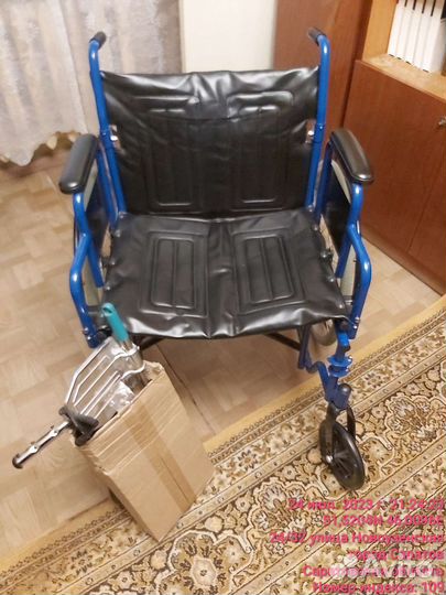 Инвалидная коляска складная бу
