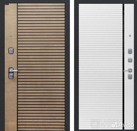 Дверь входная Коричневая шумо-изоляционная