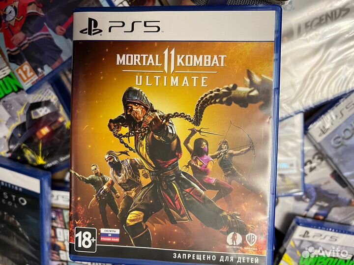 Диск PS5 Mortal Kombat 11 Ultimate