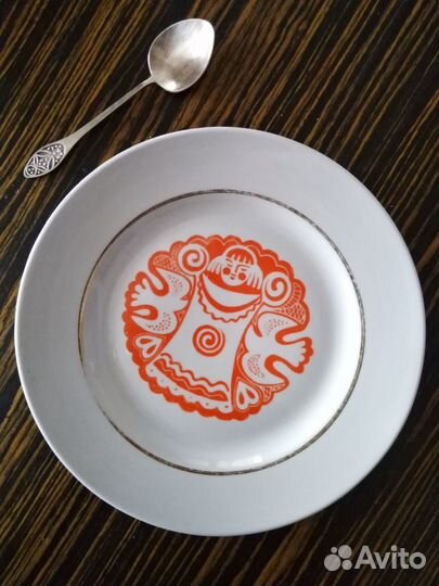 Детские тарелки СССР. Чашка Дулево