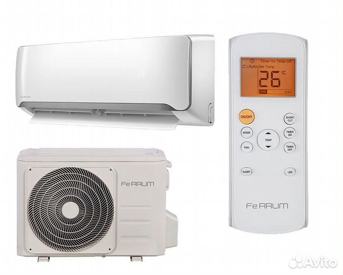 Кондиционер сплит-система Ferrum FIS09F2/FOS09F2