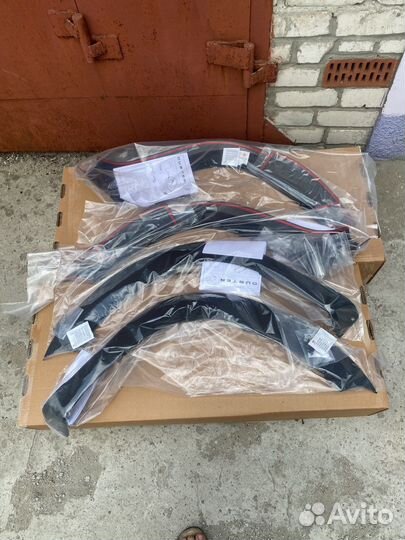 Расширители колесных арок renault duster оригинал