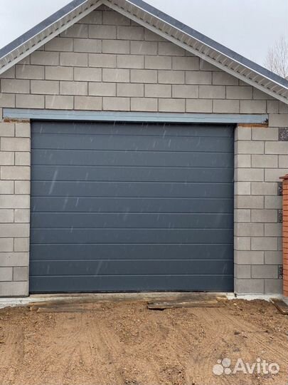 Автоматические гаражные секционные ворота