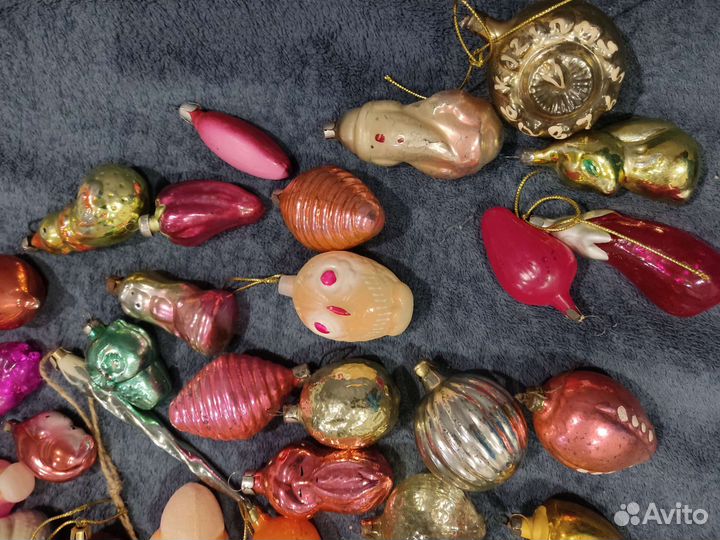 Елочные игрушки СССР