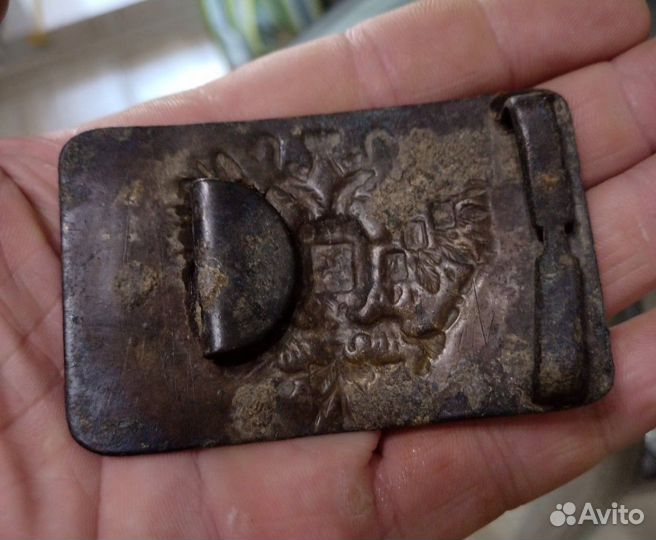 Пряжка царская пехота риа до 1917г