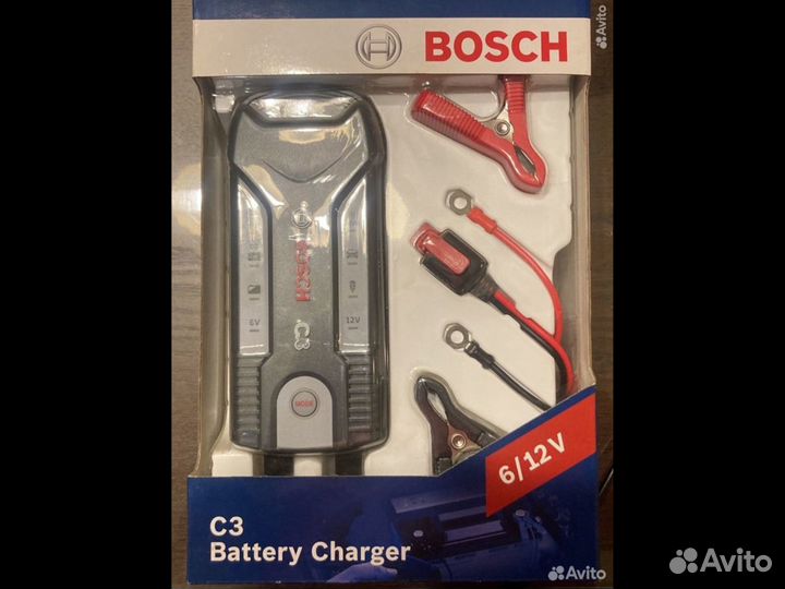 Зарядное устройство bosch C3 6V/12V +AGM