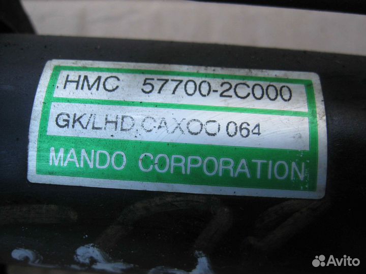 Рулевая рейка Hyundai (Tuscani) (2007-2009) 2.7