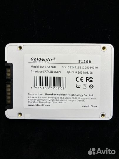 Новый SSD диск +Win10pro