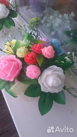 Очень красивые наборы из роз,розочек и тюльпанов