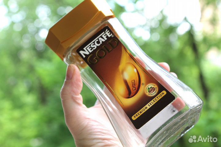 Банка пустая Nescafe Gold
