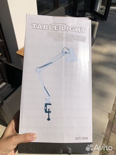 Новая настольная лампа