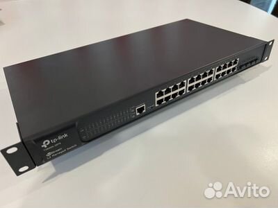 Управляемый коммутатор 24 порта T2600G-28TS-DC