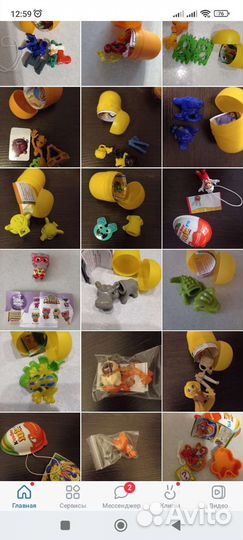 Киндер-сюрприз, игрушки киндер