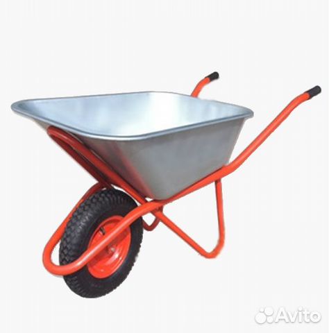 Тачка строительная 200 кг, 100 Л