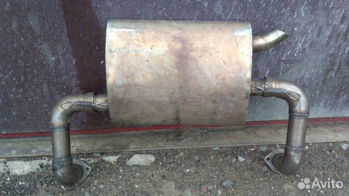 Глушитель прямоточный