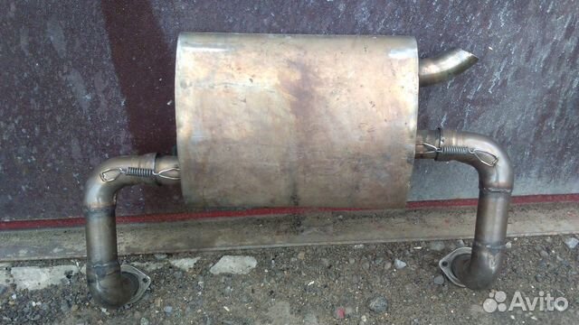 Глушитель прямоточный