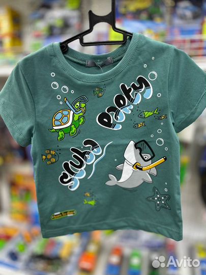 Футболка на мальчика 80-86