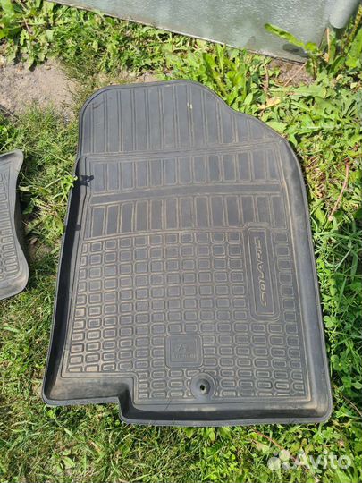 Коврики в салон на hyundai solaris 1 поколение