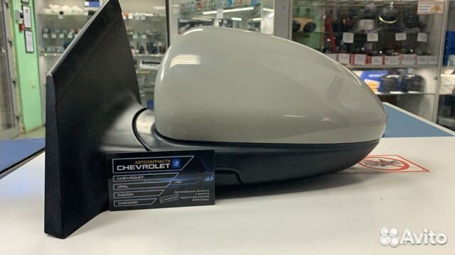 Зеркало левое Круз до 2013 г без указателя повор