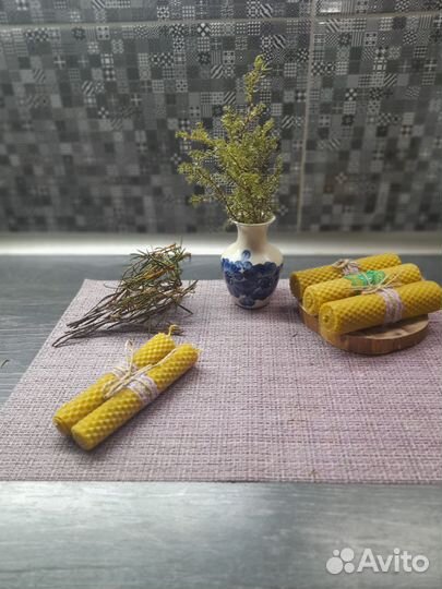 Восковые свечи