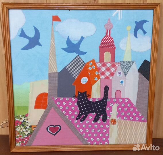 Лоскутное шитье и пустые рамки