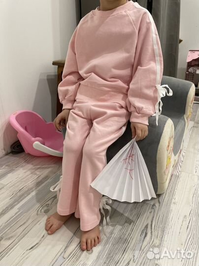 Спортивный костюм с бантиками 90-104 размеры