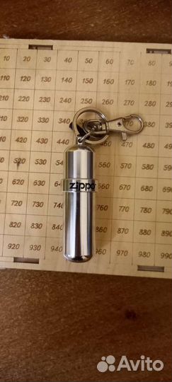 Брелок с баллончиком для топлива zippo
