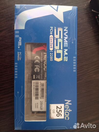Ssd m2 2280 nvme 256gb