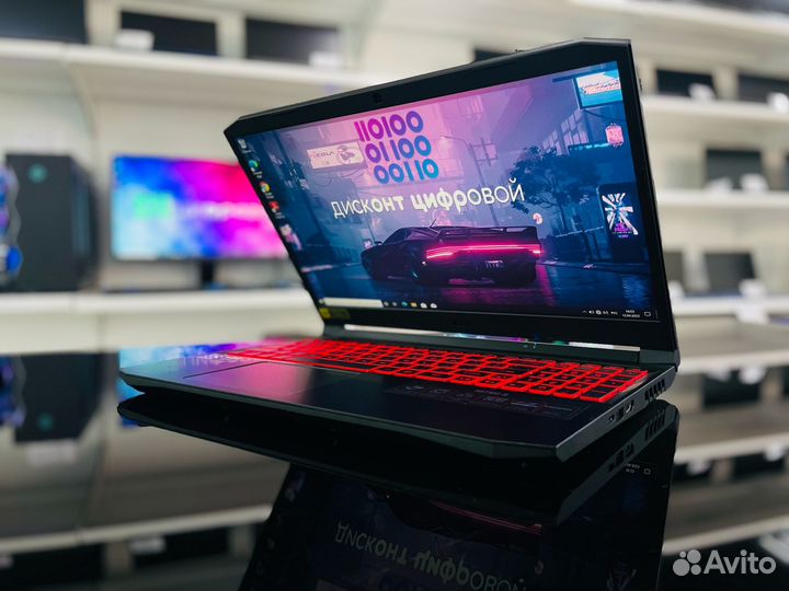 Игровой Nitro 5 Ryzen 5 5600H/DDR4-16/SSD/GTX1650