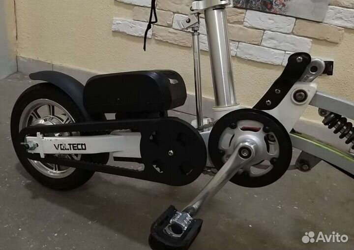 Складной электровелосипед volteco Корея