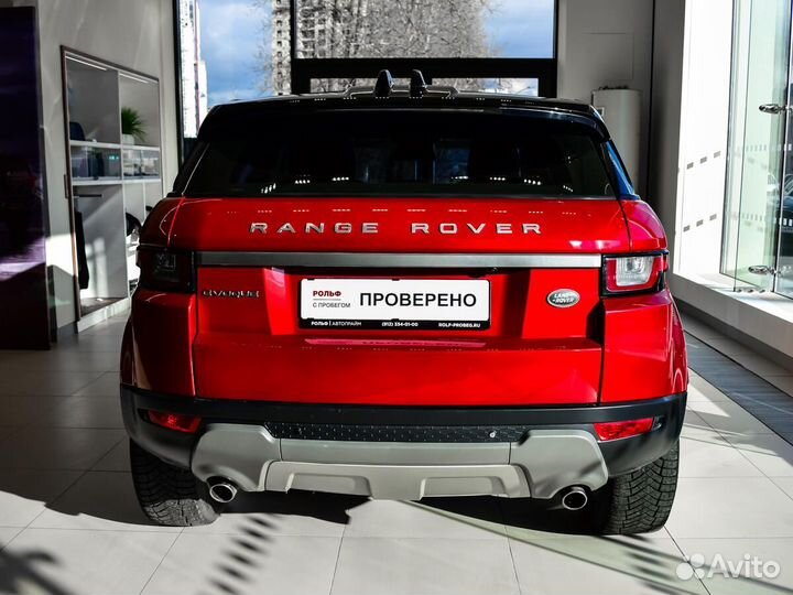 Land Rover Range Rover Evoque 2.0 AT, 2017, 92 818 км