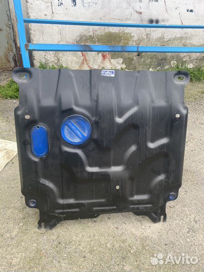 Защита картера kia rio 4