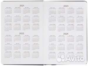 Ежедневник недатированный Attache иск. кожа А5 136